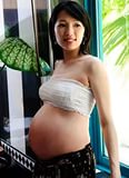 Pregnant abused asian  